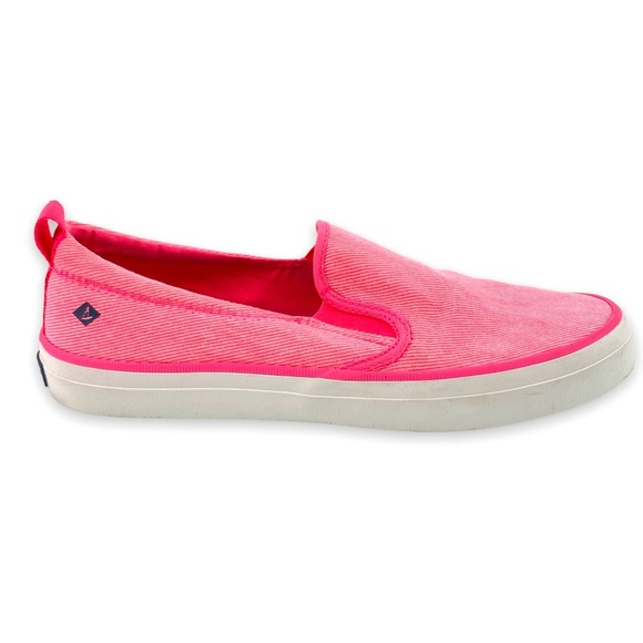 4/$25 Sperry Women's Crest Twin Gore Sneaker Neon Pink Size 8.5 - Picture 1 of 12